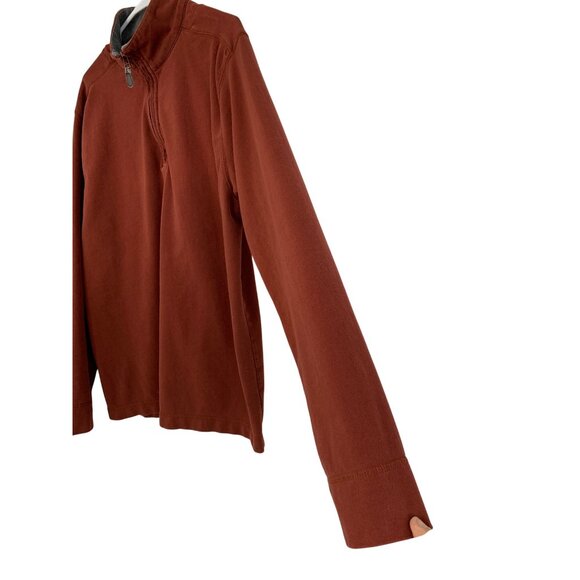 Falls Creek Mens  1/4 Zip Pullover Sweatshirt Medium Cotton Blend 8893 GUC - Picture 2 of 8